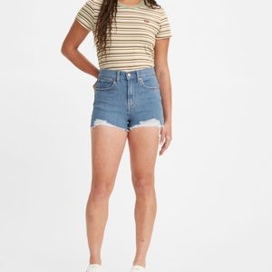 Levi’s High Waisted Women’s Shorts: Tribeca Hustle